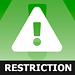 Restriction - предупреждение к разделам сайта