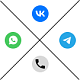 Виджет для мессенджеров: Telegram, WhatsApp, VK
