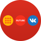 Фото-Видео слайдер (локально, Rutube, VK и т.п.)